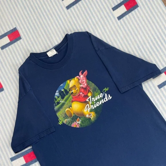 Vintage Disney Winnie the Pooh Piglet Short sleeve tee shirt - Picture 4 of 8